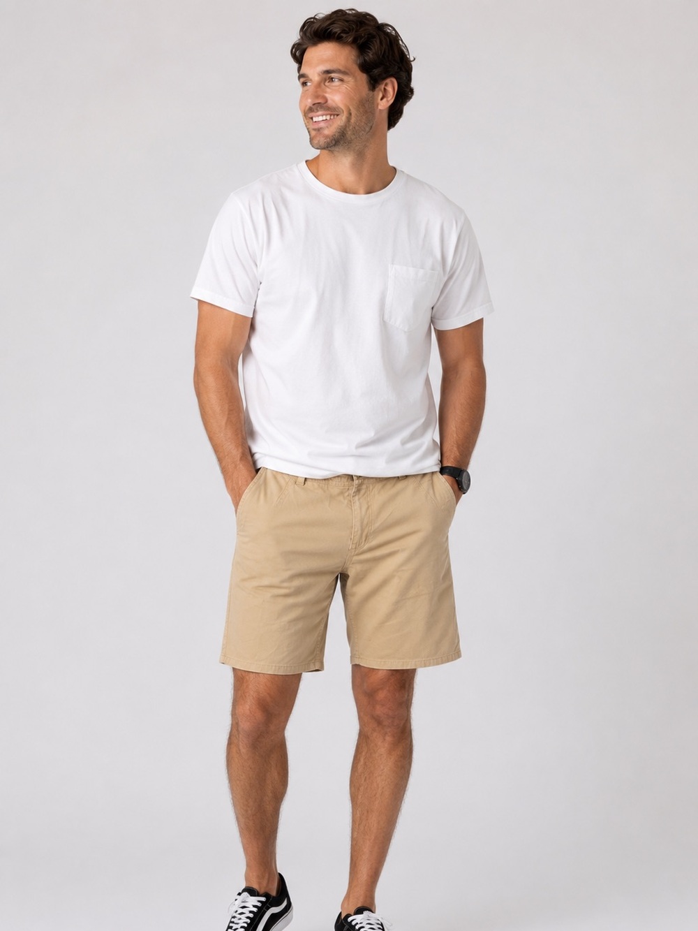KAVU Khaki Utility Shorts Size 38